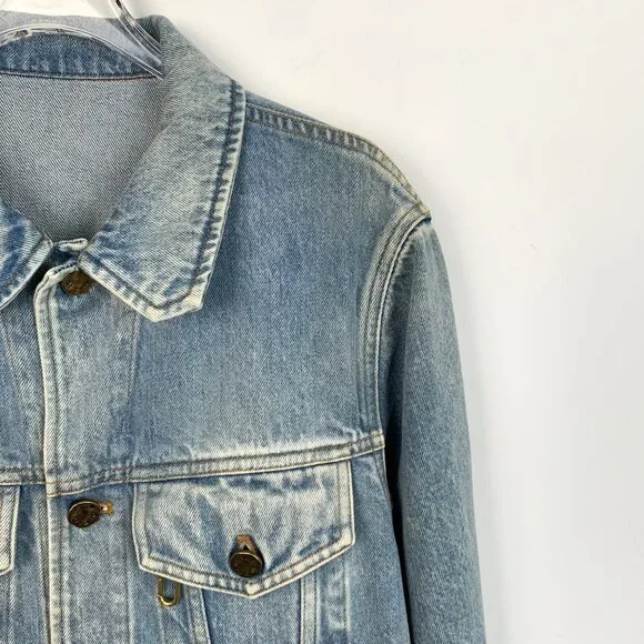 Louis Vuitton Blue Denim Long-Sleeve Jacket